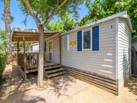 MOBILHOME 6 personnes - Comfort | 3 Ch. | 6 Pers. | Terrasse surélevée