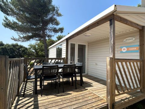 MOBILHOME 4 personnes - CLIM - TV - DRAPS - SERVIETTES