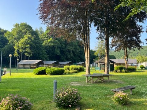 TENTE TOILE ET BOIS 4 personnes - Tentes safari sans installations sanitaires 4 personnes