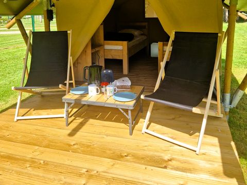 TENTE TOILE ET BOIS 2 personnes - Tente Safari I 2 pax