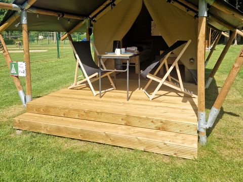 TENTE TOILE ET BOIS 2 personnes - Tente Safari I 2 pax