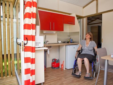 Chalet 3 personnes - HANDI ACCESS, PMR