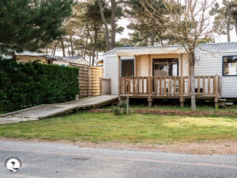 MOBILHOME 4 personnes - Mobile-home Cormoran 2 chambres PMR – adapté pour personnes à mobilité réduite 4 pers