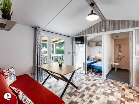 MOBILHOME 4 personnes - Mobile-home Cormoran 2 chambres PMR – adapté pour personnes à mobilité réduite 4 pers