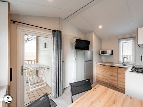 MOBILHOME 6 personnes - Mobil home Goéland Vue Mer (3 chambres) 6 pers