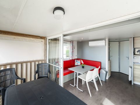 MOBILHOME 4 personnes - Mobile-home Frégate Vue Mer (2 chambres) 4 pers
