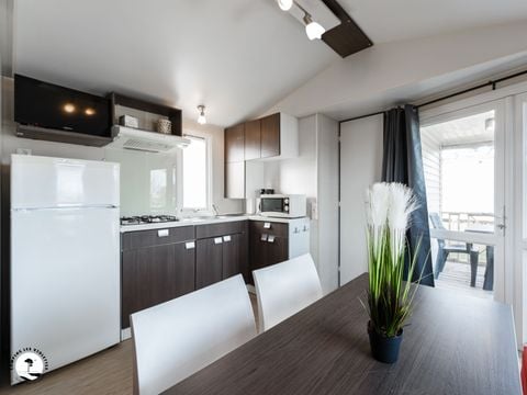 MOBILHOME 4 personnes - Mobile-home Mouette (2 chambres) - terrasse intégrée 4 pers