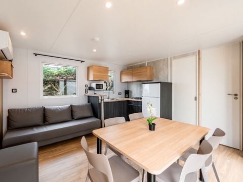 MOBILHOME 6 personnes - M-Home Goeland vue mer clim premium 6 pers