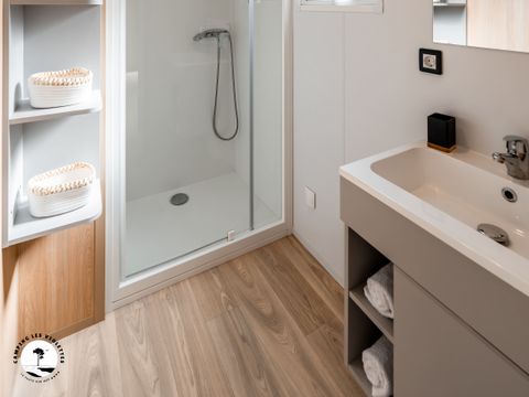 MOBILHOME 6 personnes - M-Home Goeland vue mer clim premium 6 pers