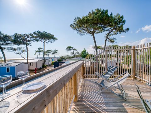 Mobilhome 4 personnes - Mobile home Hirondelle toit terrasse 4 pers