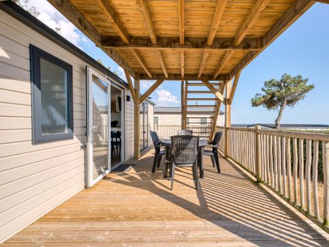 Mobilhome 4 personnes - Mobile home Hirondelle toit terrasse 4 pers