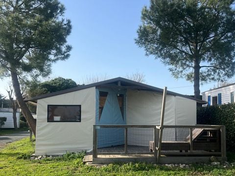 TENTE TOILE ET BOIS 4 personnes - Ecolodge Mana - 2 Chambres