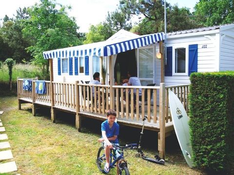 Mobilhome 8 personnes - Confort+ - 3 chambres - 35m²