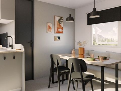 Mobilhome 4 personnes - Cocoon+ - 2 chambres - 23m²
