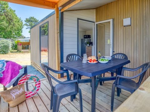MOBILHOME 5 personnes - Loggia (4 adultes + 1 enfant)