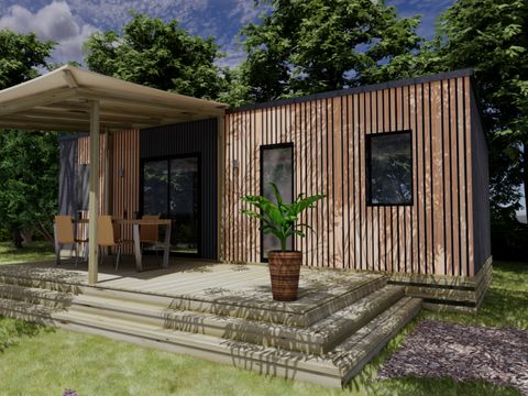 Mobilhome 6 personnes - Cottage Sable 8p 4 Ch **** climatisé