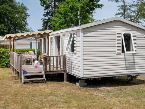 Mobilhome 6 personnes - Mobil-home | Comfort | 2 Ch. | 4/6 Pers. | Terrasse surélevée (4 adultes maximum)