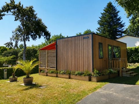 MOBILHOME 4 personnes - Mobil-home Côté Jardin - 2 chambres + terrasse + TV + SPA
