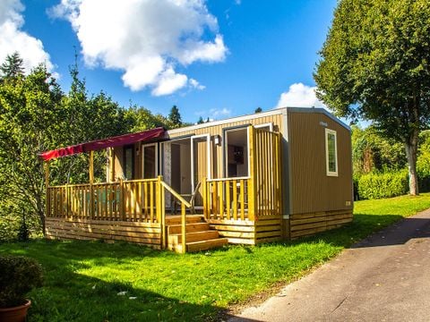 MOBILHOME 4 personnes - Hortensia - 2 chambres + terrasse semi-couverte