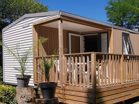 MOBILHOME 4 personnes - Rhodos Grand Confort - 2 chambres + terrasse semi-couverte