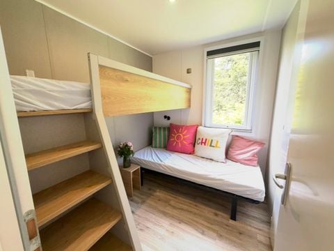 MOBILHOME 4 personnes - Living - 2 chambres + terrasse intégrée