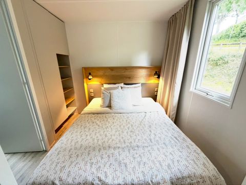 MOBILHOME 4 personnes - Living - 2 chambres + terrasse intégrée