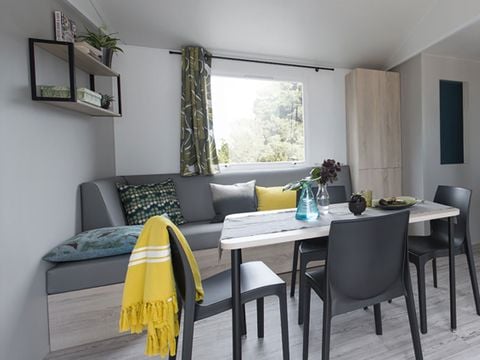 MOBILHOME 6 personnes - Caraïbes Premium - 3 chambres + terrasse + TV
