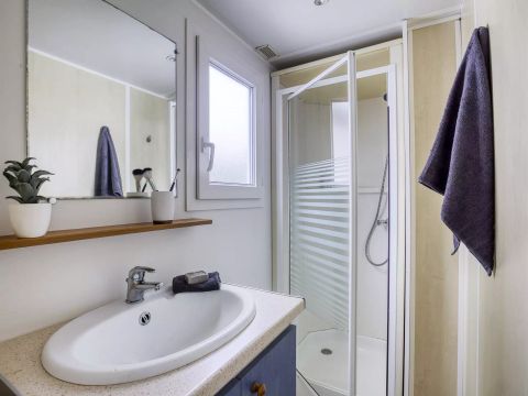 MOBILHOME 4 personnes - Mobil-home Confort 3 Pièces 4 Personnes + TV