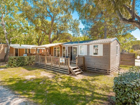 MOBILHOME 6 personnes - Mobil-home | Comfort | 3 Ch. | 6 Pers. | Terrasse surélevée | Clim.