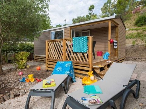 MOBILHOME 6 personnes - Mobil-home | Comfort | 2 Ch. | 4/6 Pers. | Terrasse simple | Clim. | TV
