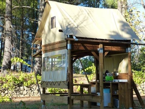 HÉBERGEMENT INSOLITE 2 personnes - Hutte Cévenole 2p 1Ch