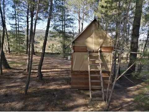 HÉBERGEMENT INSOLITE 2 personnes - Hutte Cévenole 2p 1Ch