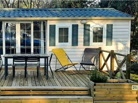 MOBILHOME 6 personnes - MH Les Pins 6p 3 Ch 1 Sdb