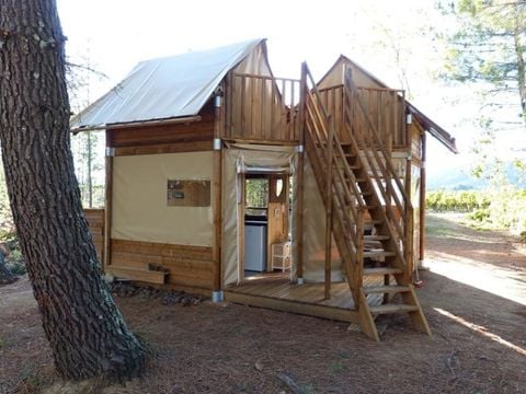 CHALET 4 personnes - Cabane de l'Ecureuil 4p 2Ch 1Sdb