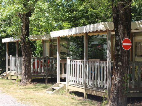 MOBILHOME 4 personnes - Mobil-home Bambi Confort 16m² - 2 chambres (sans sanitaires) 4 pers