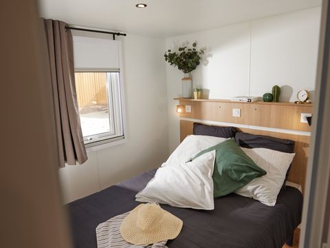 MOBILHOME 5 personnes - HomeFlower Premium 29m² - 2 chambres + Terrasse semi-couverte + TV + LV 5 pers