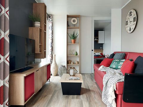 MOBILHOME 4 personnes - PRESTIGE SPA - Panier garnis local à l'arrivée