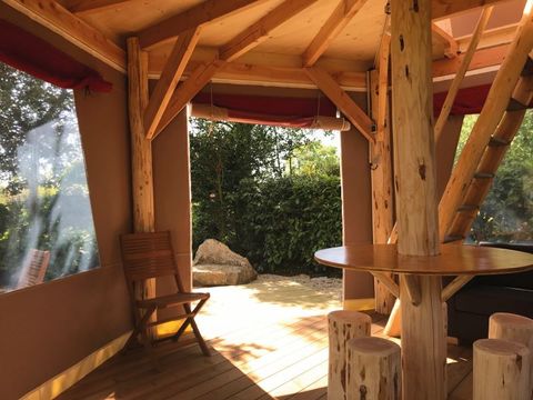 Hébergement 4 personnes - Wigwam