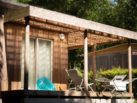 CHALET 8 personnes - Chalet Premium Nature 41 m² - 3 chambres 6/8 pers