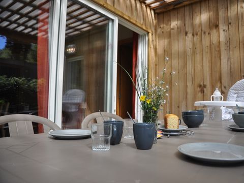 CHALET 8 personnes - Chalet Premium Nature 41 m² - 3 chambres 6/8 pers