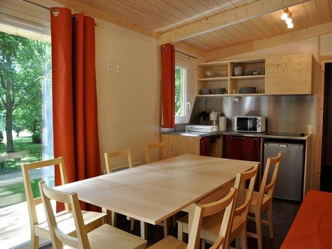CHALET 8 personnes - Chalet Premium Nature 41 m² - 3 chambres 6/8 pers