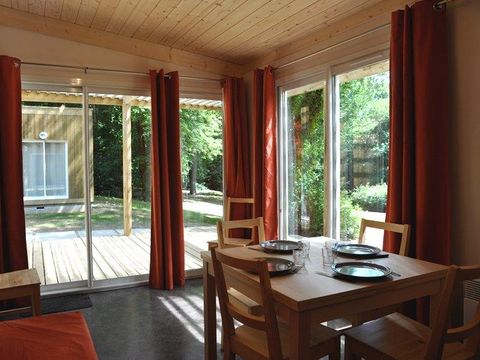 CHALET 8 personnes - Chalet Premium Nature 41 m² - 3 chambres 6/8 pers