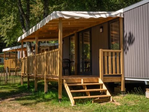 MOBILHOME 4 personnes - Mobil-home Gabare Premium 37m²- 2 chambres 4/6 pers