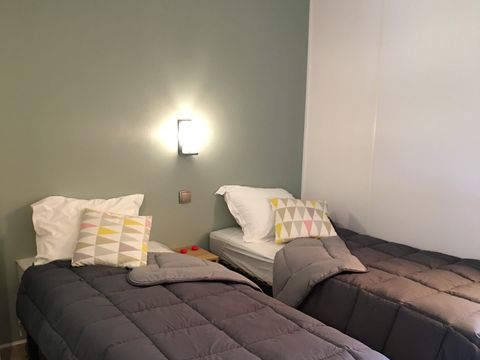 MOBILHOME 4 personnes - Mobil-home Gabare Premium 37m²- 2 chambres 4/6 pers