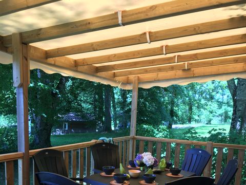 MOBILHOME 4 personnes - Mobil-home Gabare Premium 37m²- 2 chambres 4/6 pers