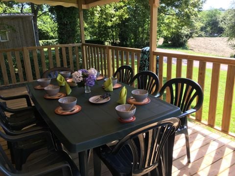 MOBILHOME 8 personnes - Mobil-home Aqua Premium 43 m² - 3 chambres 6/8 pers