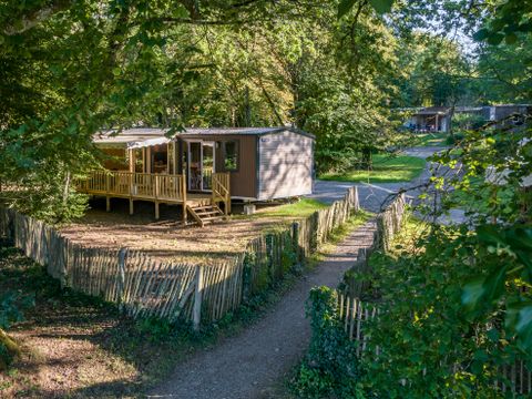 MOBILHOME 6 personnes - Mobil-home Premium Evasion 45m² (3 chambres) + 2 salles de bain + LV + Terrasse 15.5m² 6 pers