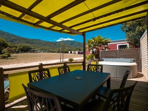 MOBILHOME 6 personnes - TRIO PREMIUM JACUZZI
