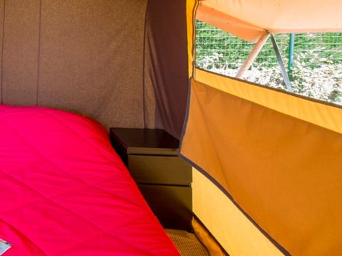 Tente en toile et en bois 5 personnes - NATURA