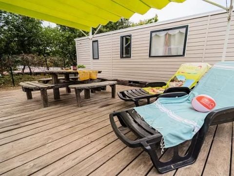 MOBILHOME 6 personnes - Féérique 4 Pièces 6 Personnes Climatisé + TV